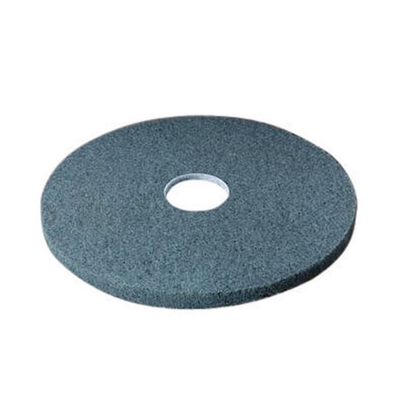 3M 3M Scotch-Brite 17 in. D Non-Woven Natural/Polyester Fiber Floor Pad Blue 5300-17